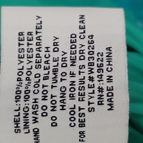 Walter Baker Turquoise Puffer Jacket Size M - Picture 5 of 14